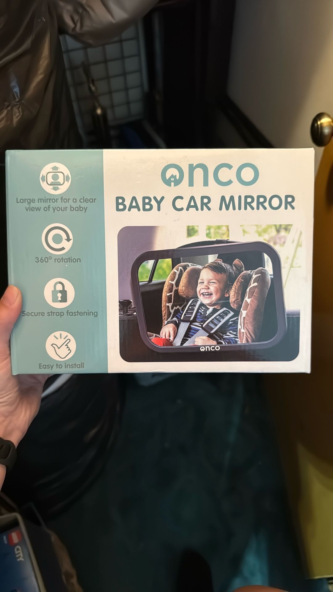 Onco Baby Car Mirror New In Box