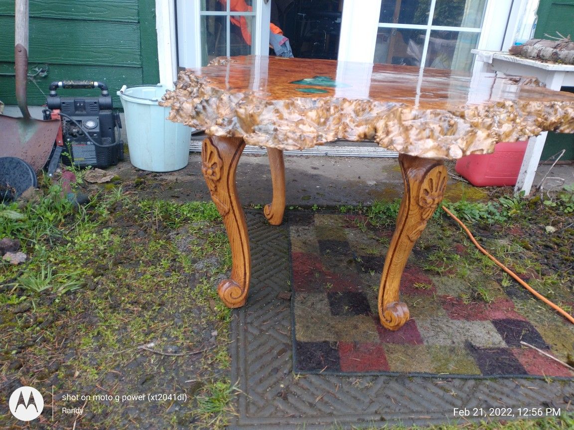 Birdseye Maple Coffee Table