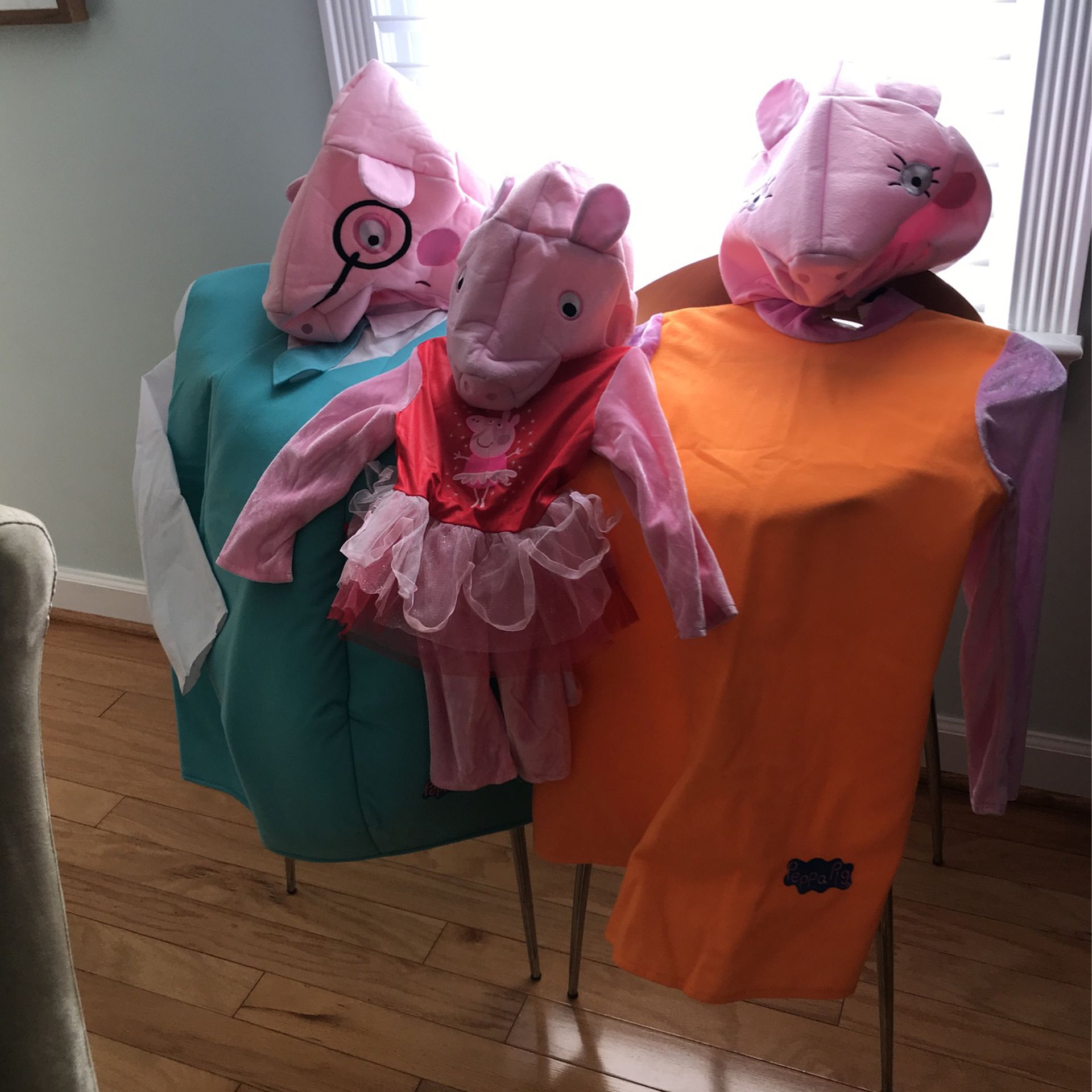 HalloweenPeppa, Mummy And Daddy Pig Costumes  