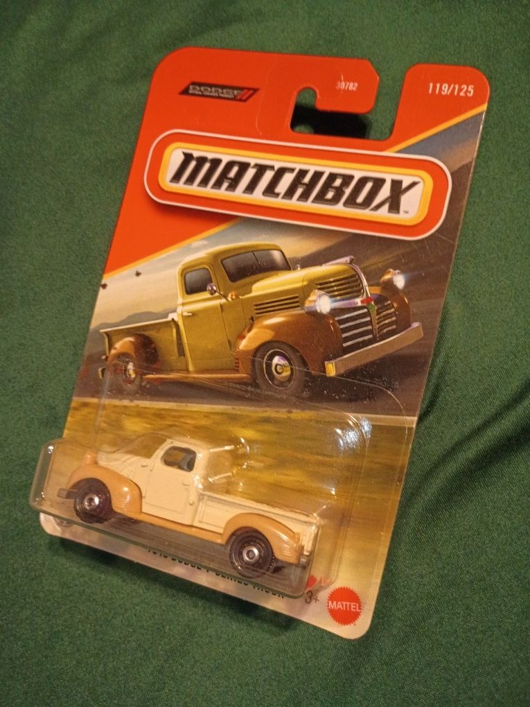 OBO* 1940 Dodge V-Series Truck Matchbox Diecast