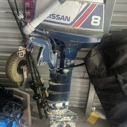 NISSAN 8hp motor 2 Stroke