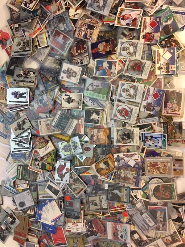 Sports card collection w/game used/autographs/rookies