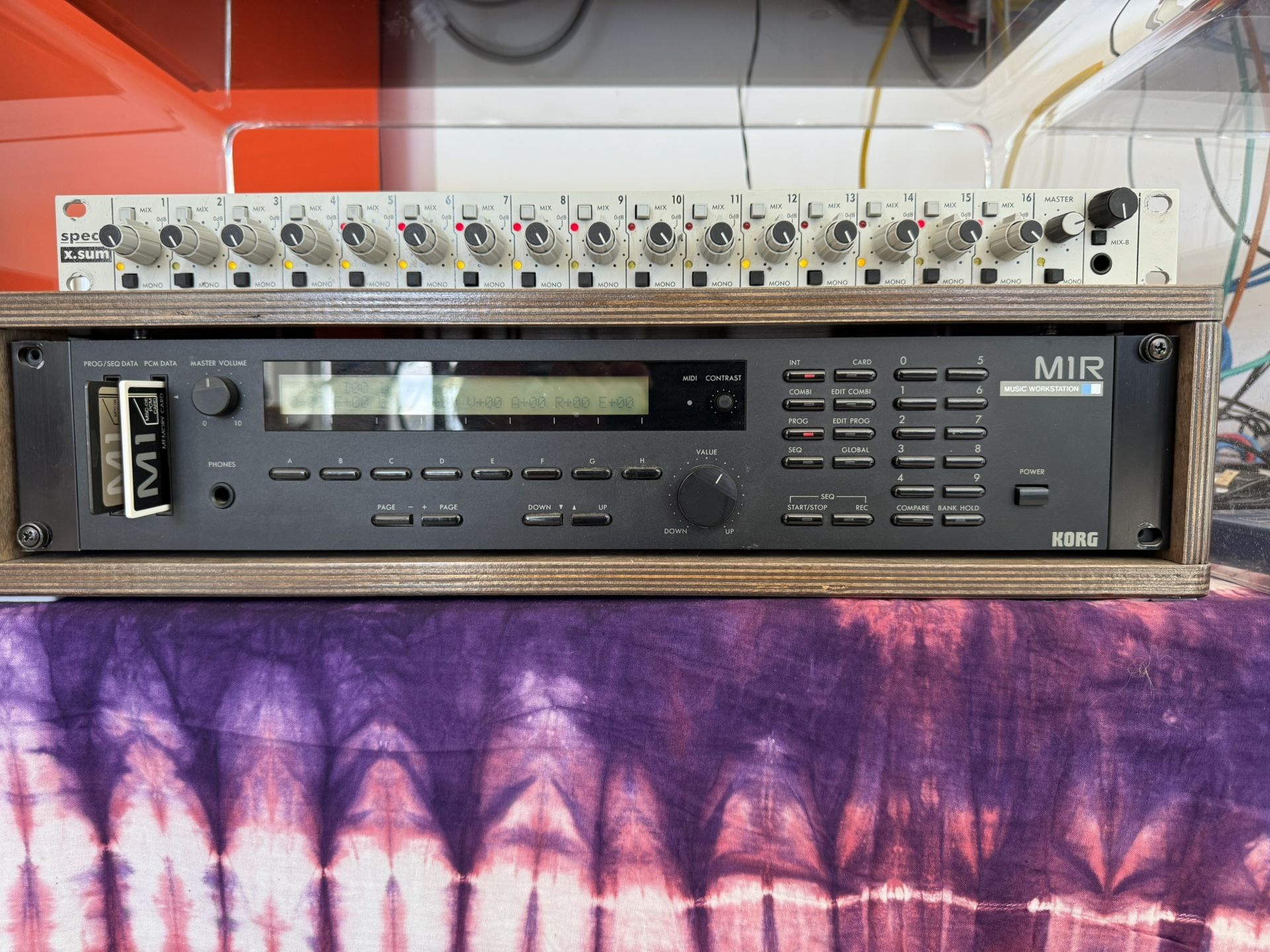 Korg M1r Rack Mount Multi Timbral Synthesizer