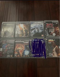PS3 Games $10 each