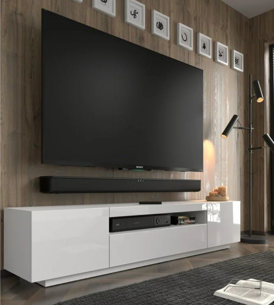 Going Out Of Business Sale 
BRAND NEW 
Brand: Gagihoom
79 inch Modern TV Stands TV Cabinets with Doors Shelves Storage LED Lights for 55 65 70 75 80 i