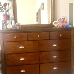 Solid Wood Dresser 