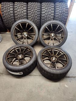 WedsSport SA55M Wheels 18x10+36 And New Falken Tires
