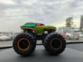 Monster jam turtle truck hot wheels