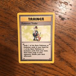 Pokémon Trader Trainer Pokémon Card
