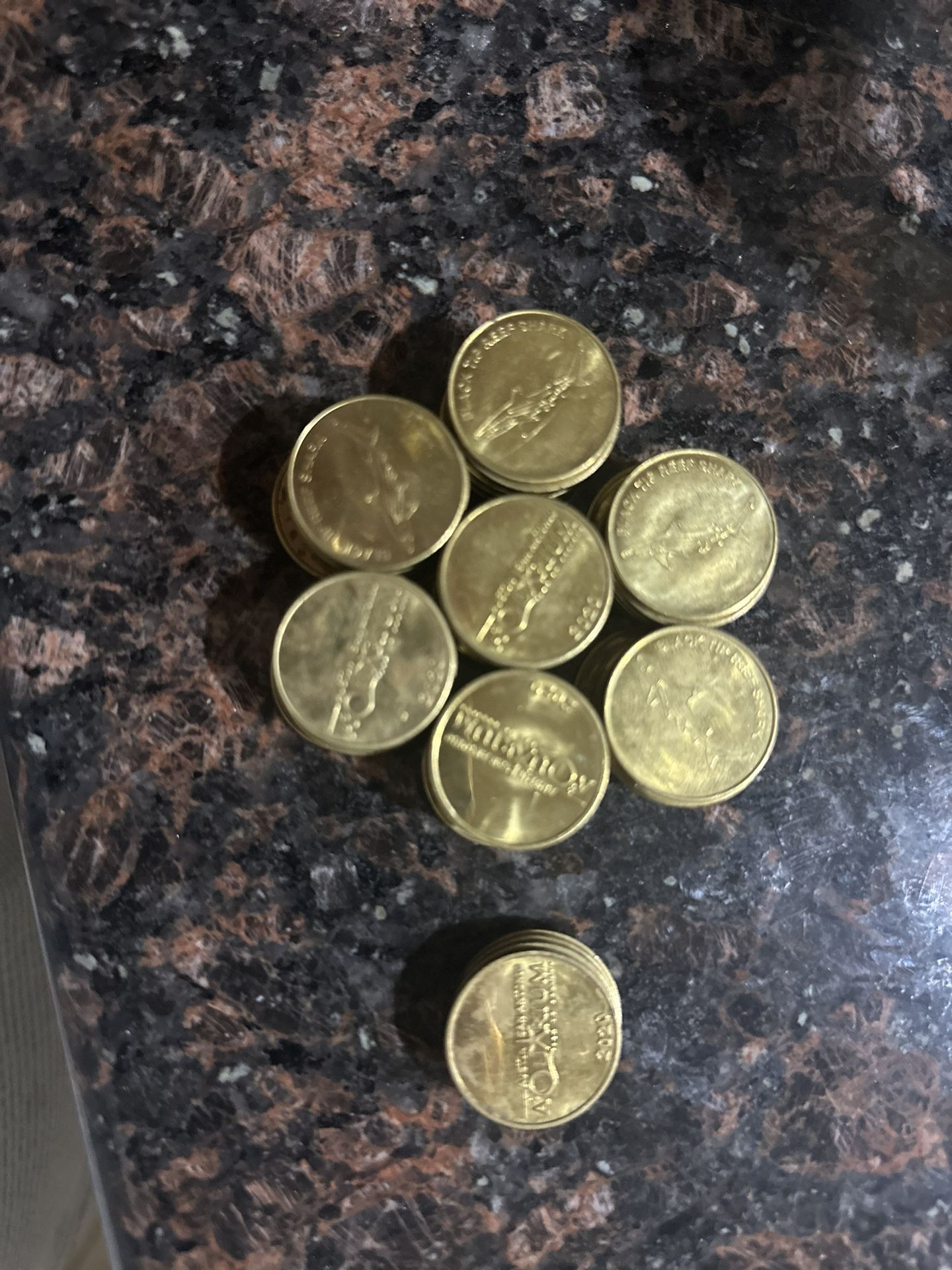 Austin Aquarium tokens