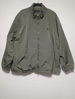 Nike Air Jordan Windbreaker Jacket Undefeated Green Men's XXL 2XL FV7299-222