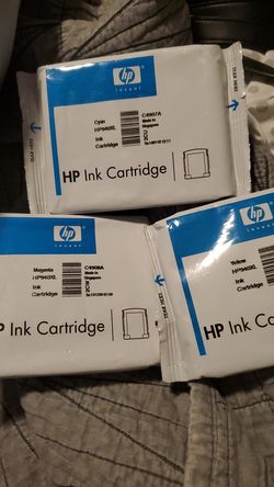 3 HP ink cartridges