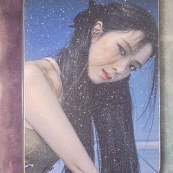 BLACKPINK - Jisoo mini album SQUARE UP LOMO Card 40pcs Polaroid Photocards +Iron box