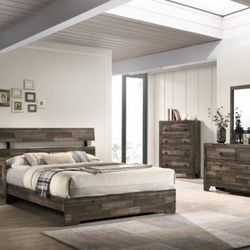 $499 Bedroom Set Not Including Mattress And Chest -last Picture $525