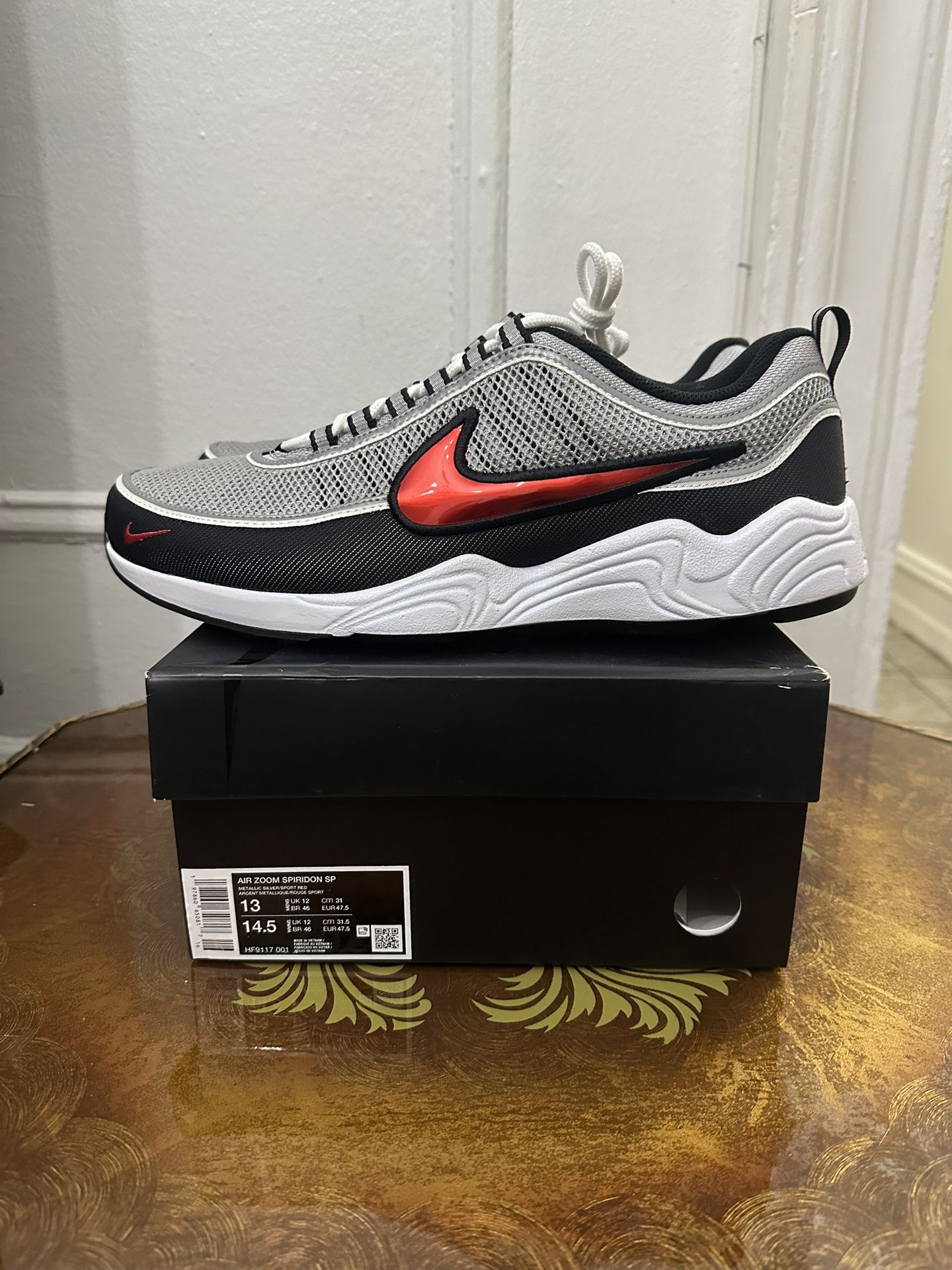 Nike Air Zoom Spiridon - Sport Red - Size 13 - NYC Only