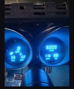 Digital gauge for 67-68 camero