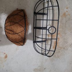  Two Wall Mount Planters