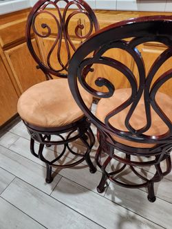 2 Bar Height Stools