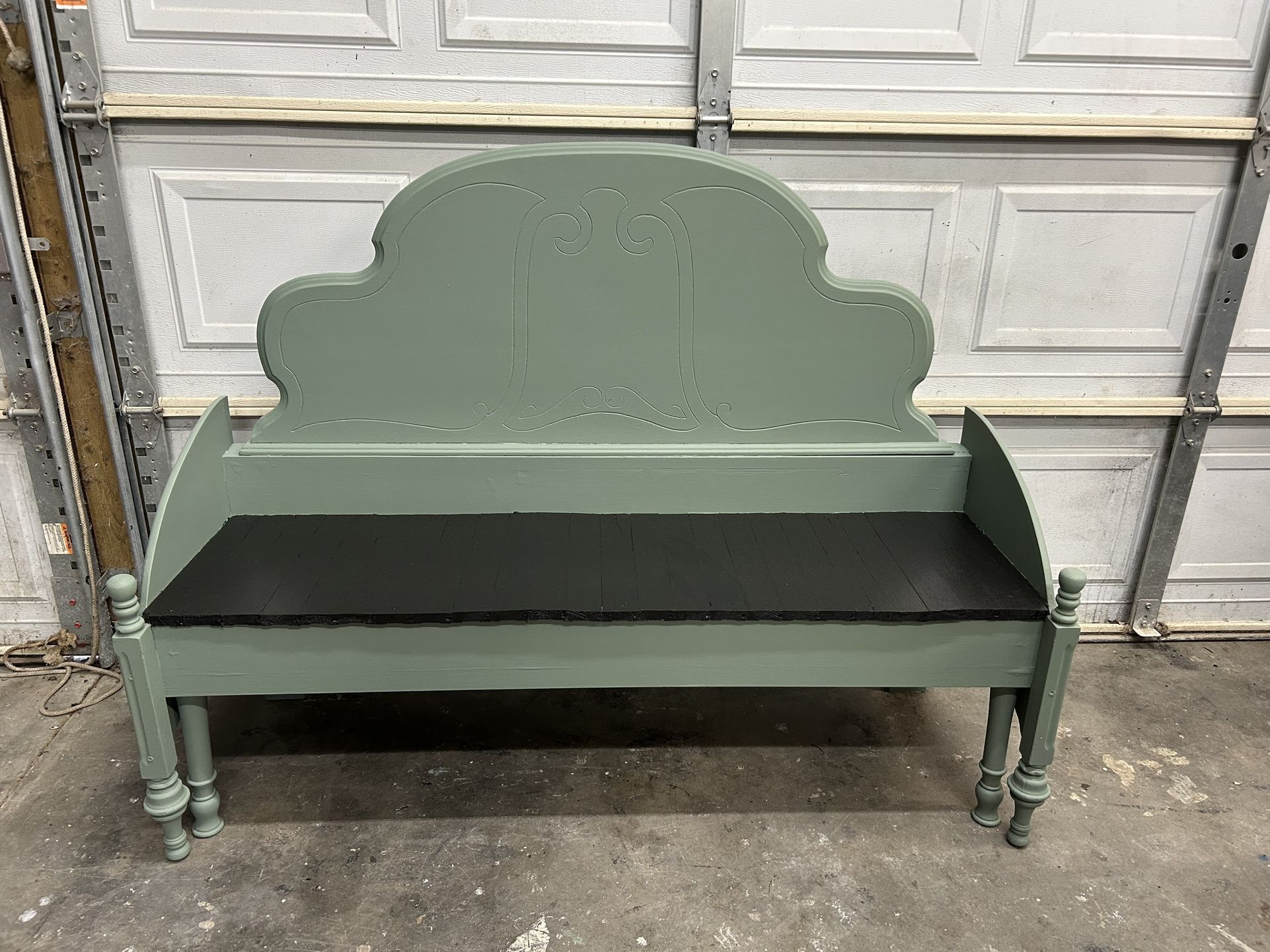 Bench From Bedframe