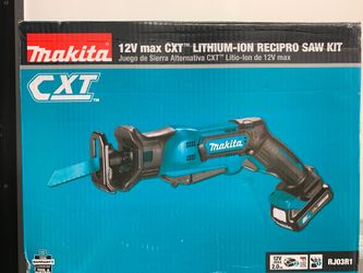 Makita 12-Volt MAX CXT Lithium-Ion Cordless Reciprocating Saw Kit Brand Used