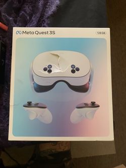 Meta quest 3s new in box VR goggles