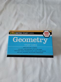 Sparknotes Study Cards: Geometry