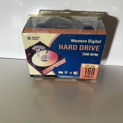 Western hard Drive ( 160 Gigabytes) 