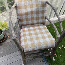 Hand Crafted Timber Rocking Chair