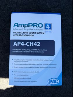 AmpPro Ap4 ch42 Dodge/jeep/ram/chrysler