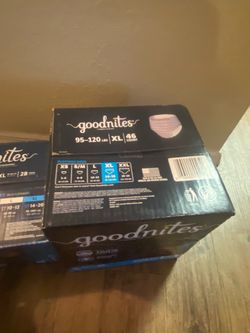 Goodnites diapers
