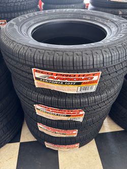 📲✅225/70/16 vendo set de llantas nuevas Arroyo