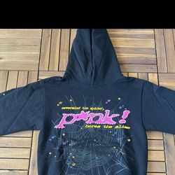 Pink V1 Spider hoodie