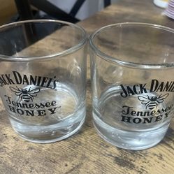 Jack Daniel’s Tennessee Honey Whiskey Glasses