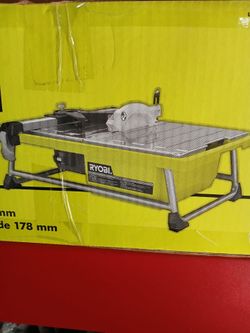 Ryobi wet saw
