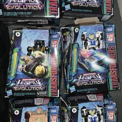 5 Pc TRANSFORMER TOY LOT