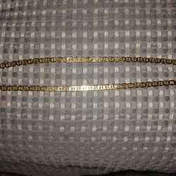 14k GP Mariner Link Chain 3MM 24"