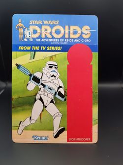 Custom Star Wars  Droids Stormtrooper Card Only