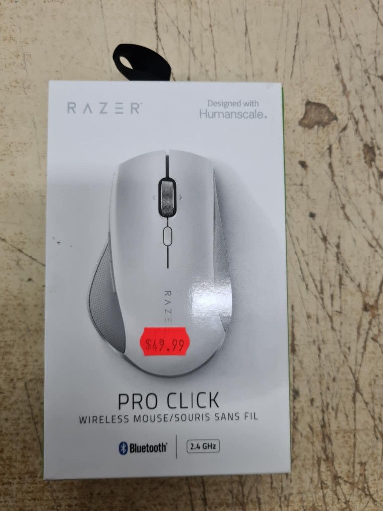 Razer Pro Click Mini Portable Wireless Mouse: Silent, Tactile, Mouse Clicks - Sleek & Compact Design - HyperScroll Technology - Productivity Dongle - 
