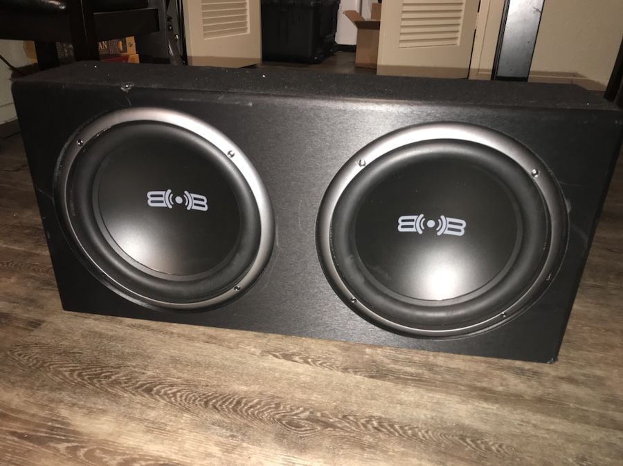 Belva “bob” subwoofer with amp and cables