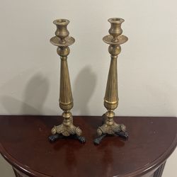 Brass Candle Holders 