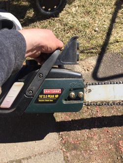 Electric chainsaw