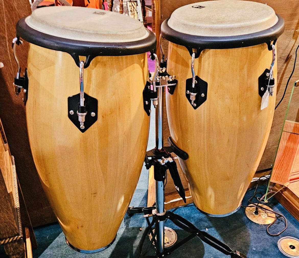 Toca congas with stand