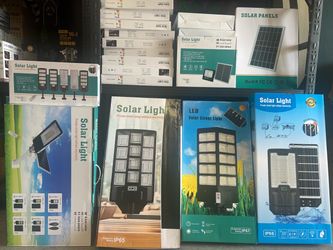Farolas solares y luces con sensor al por mayor. Wholesale solar street light