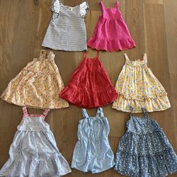 3T Bundle of Dresses & Romper (8)