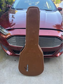 brown ovation 70's vintage guitar case
