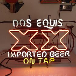 Dos Equis Neon Bar Sign