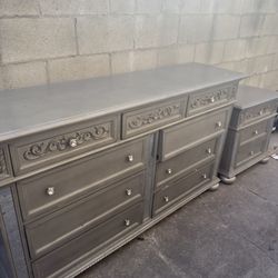 Dresser And Night Stand 