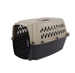 Dog Crate Brown/Black 24" Portable