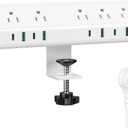 Fast Charging Station Desk Clamp Power Strip