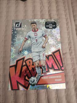 2025-26 Panini Donruss Road to  FIFA WC 26 Robert Lewandowski Oversize Kaboom!